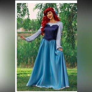 Disney Ariel Costume and red Wig